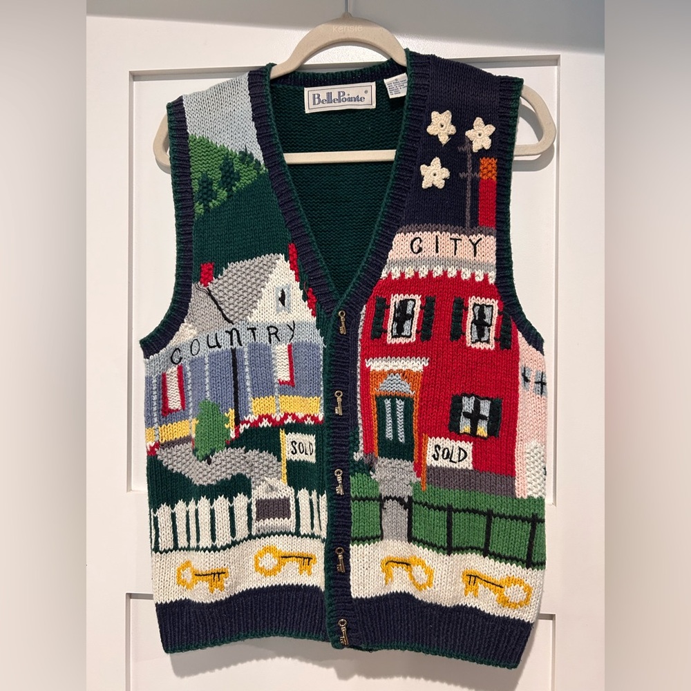 Belle Pointe Realtor Knit Vest